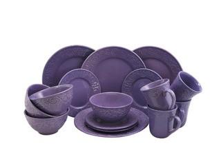 Whyte 16 Piece Dinnerware Set, Service for 4