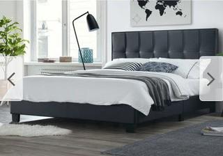 DG Casa - Titan - Queen Bed - Blk - 12250-q-blk