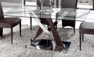 Global Furniture dining table glass D4100DT