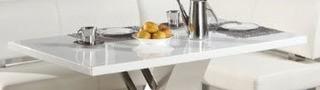 Chintaly Import - Linden Table Top - Linden-DT-T - TOP ONLY !!!! - White