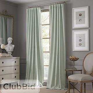 VALERON ESTATE COTTON LINEN 84-INCH WINDOW CURTAIN PANEL IN FLAX