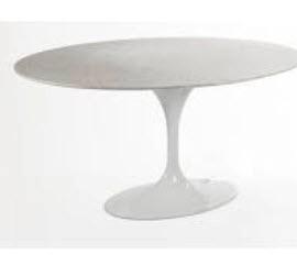 White Matte Table - ZZZ15101C - 125cm x 70cm 