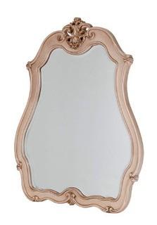 Michael Amini Lavelle Cottage Dresser Mirror, Blanc