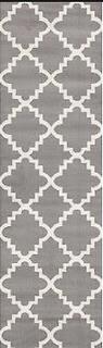 World Rug gallery - Newport Collection - 9105 - Grey - 2' x 7'2"