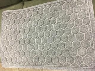 Grey Entry Door Mat - 35" x 23"