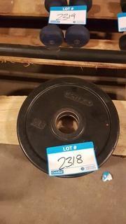 Lot 2 10lb barbell weights