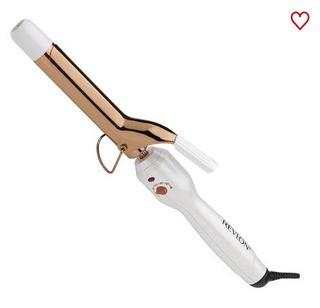 Revlon - 1" Barrel Pro Collection Rose Gold Curling Iron - RVIR1134F