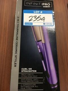 Conair - Infiniti PRO - 2-in 1 Tourmaline Ceramic Styler - CS584XAC