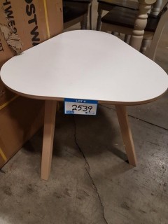 White Side Table