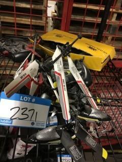 Lot Asst'd R/C Helicopters and controls - (Not Tested !!!!)