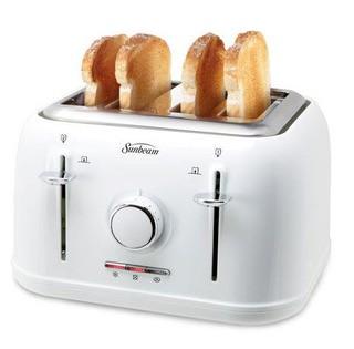 Sunbeam - 4 Slice Toaster - TSSBTR4SCWC-033