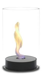 Eco-Feu Romeo Tabletop Fire Feature, Gloss Black