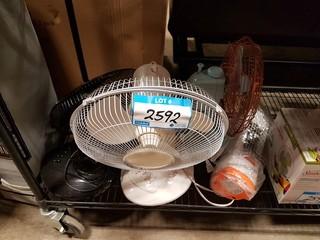 Lot of Misc Table Fans (4pcs)