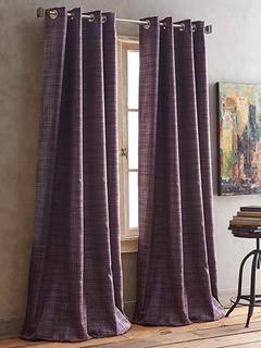 DKNY Derby Room Darkening Grommet Window Curtain Panel Pair - 50"x84"