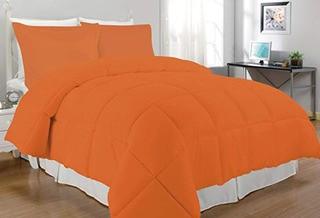 South Bay Down Alternative Comforter Set, Twin, Orange