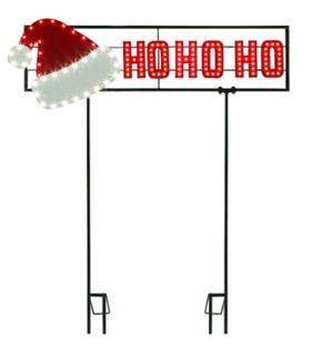 Home Accents Holiday Super Tech Ho-Ho-Ho Led Sign