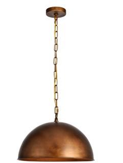 Merce 1 Light 15 inch Manual Brass Pendant Ceiling Light