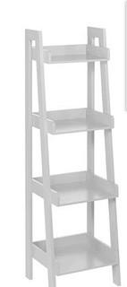 4 Tier Ladder Shelf - Grey - 02-071