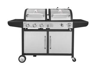 Royal Gourmet 3-Burner Propane Gas and Charcoal Combo Grill