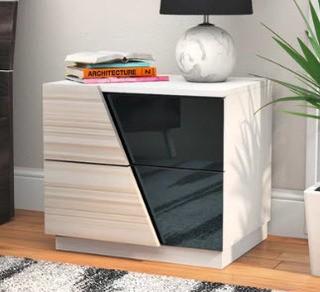 Nikhat 2 Drawer Nightstand