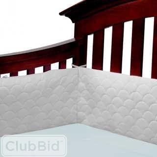 UBIMED(R) LIFENEST(TM) BREATHABLE PADDED MESH CRIB BUMPER IN LILAC