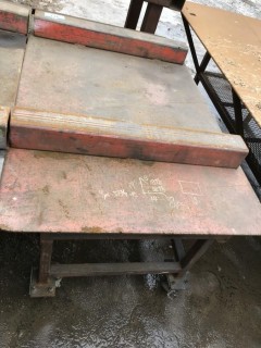 Rolling Steel Welding Bench