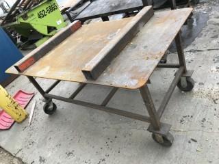 Rolling Steel Welding Bench