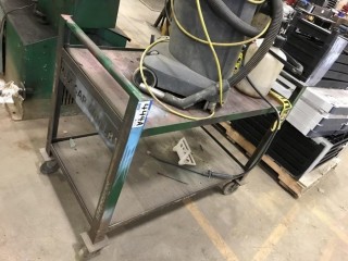 2 Tier Steel Cart C/W Advance VL500 Shop Vac