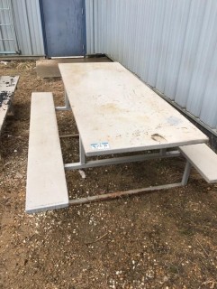 Steel Picnic Table