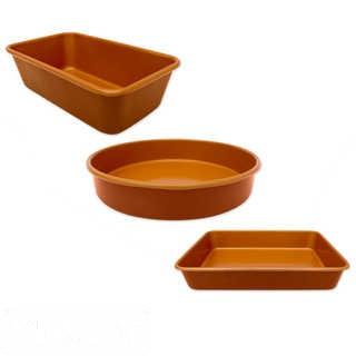 Gotham(TM) Steel Ti-Cerama(TM) Nonstick Copper Bakeware Collection