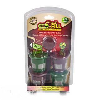 ECO-FILL(R) 4-PACK SINGLE SERVE COFFEE FILTER                                                       