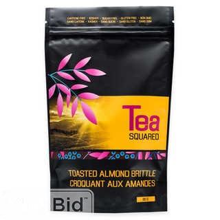 TEA SQUARED TOASTED ALMOND BRITTLE LOOSE LEAF TEA                                                   