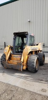 2008 Mustang 2109 Skid Steer, Aux Hyds, Cab, Rear Out Riggers,  Showing 3,301 HRS. S/N MMCO2109V00803316. UNIT 207. NOTE: NO BUCKET OR DOOR