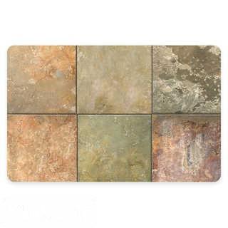 THE SOFTER SIDE BY WEATHER GUARD(TM) CLEAN SLATE 23-INCH X 36-INCH KITCHEN MAT IN WARM CHESTNUT
