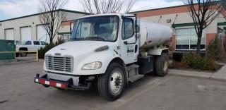 2006 Freightliner Business Class M2 S/A Water Truck, c/w CAT C7, 6 Speed Transmission, Tank w/ Pump,Hose And Reel, Front Spray Bar. CVP 7/2019. VIN# 1FVACWDD16HN87688. Unit 153