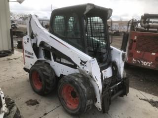 2013 Bobcat S590 Skid Steer, Aux Hyds, Cab, Showing 4600 Hrs. S/N ANMN12261. Unit 368. *NOTE: NO BUCKET*
