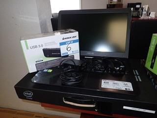 Asus K556U Laptop Computer w/ Powercord, Docking Station and Mouse. **NOTE: NO HARDDRIVE, LOCATED IN MILK RIVER**