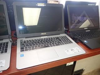Asus X555L Laptop Computer w/ Powercord. **NOTE: NO HARDDRIVE, LOCATED IN MILK RIVER**