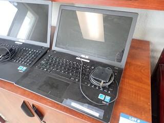 Asus X551C Laptop Computer w/ Powercord. **NOTE: NO HARDDRIVE, LOCATED IN MILK RIVER**