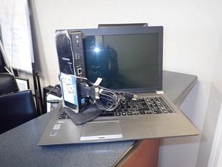 Toshiba Tecra 250A Laptop Computer w/ Powercord and Docking Station. **NOTE: NO HARDDRIVE, LOCATED IN MILK RIVER**