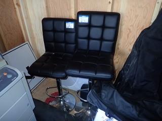 Lot of 2 Adjustable Height Stools. **MUST BE REMOVED BY MON. APRIL 29 @5PM- LOCATED IN MILK RIVER**