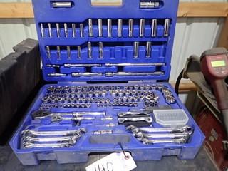 Combination Wrench and Socket Set.  **LOCATED IN MILK RIVER**