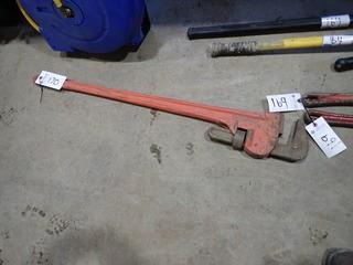 Ridgid 48" Pipe Wrench. **LOCATED IN MILK RIVER**