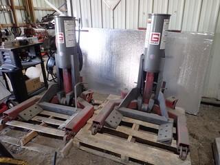 Pair of Gray WL-20 10,000lbs Capacity Wheel Lift Systems.**LOCATED IN MILK RIVER**