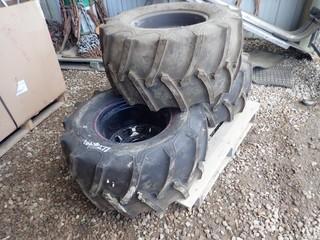 Lot of 3 Firestone 31x15.50-15 Tires on Rims. **LOCATED IN MILK RIVER**