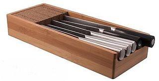 Knifedock In Drawer Knife Storage Tray