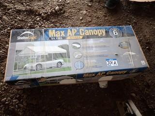Shelter Logic 9'x16' Max AP Canopy- NEW AND UNUSED. **LOCATED IN MILK RIVER**