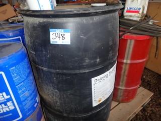 Lot of 205L XL54 De-Icing Fluid and Spirax S3 Automatic Transmission Fluid. **LOCATED IN MILK RIVER**