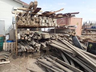 Lot of Asst. Steel Rack and Asst. Dunnage.  **LOCATED IN MILK RIVER**