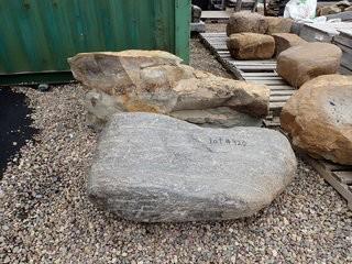 Lot of Approx. 30 Plus Landscaping Rocks. **LOCATED IN MILK RIVER**
